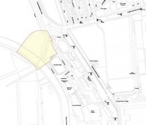 Location of Knavesmire proposed changes