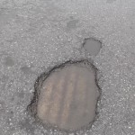 Swale Avenue pothole