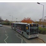 Park and Ride bus stop Moor Lane