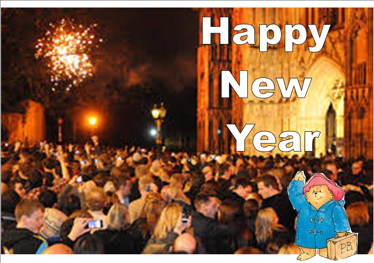 Happy New Year 2015 with Paddington