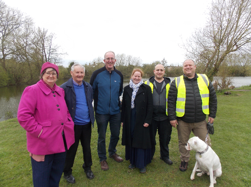 Cllr Stephen Fenton at Chapman's Pond in Dringhouses where local funding has supported a Volunteer Bailiff Scheme to protect and enhance the popular local pond